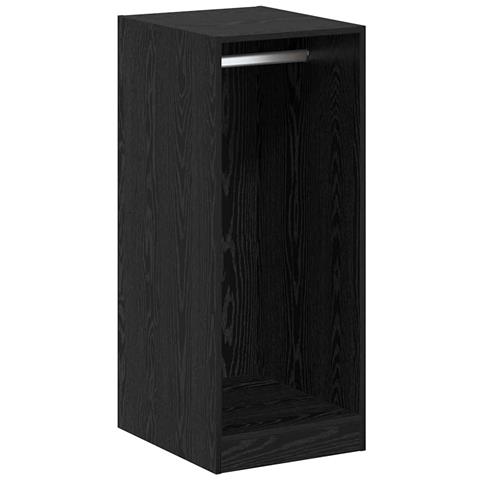 Guardaroba Rovere nero 41 x 48 x 102 cm Legno multistrato - Foto 1