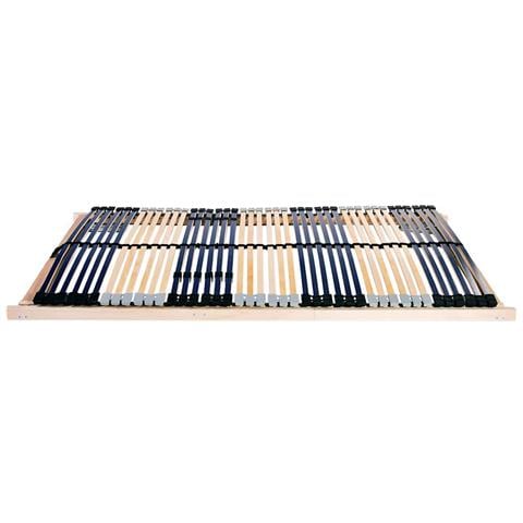 Base a doghe Marrone 140 x 190 cm Legno massello di faggio - Foto 2