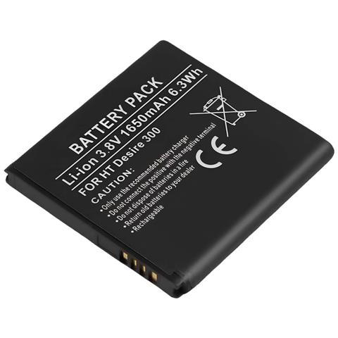 Batteria Di Ricambio Per Smartphone Htc Desire 300 Li-ion 1650mah 3.8v - Foto 1