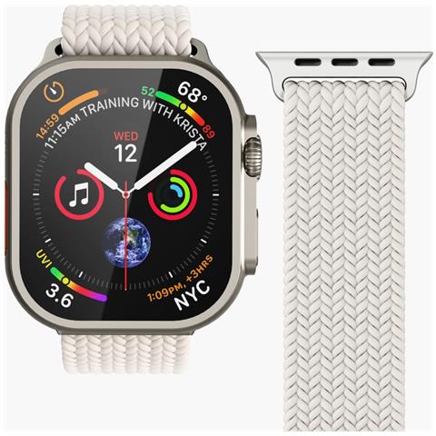 Woven Loop Cinghia Crema Nylon - Foto 4