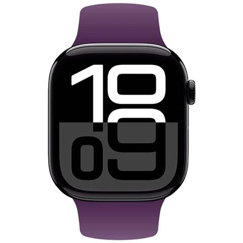 Bracciale Per Apple Watch 38 / 40 / 41 / 42mm In Silicone Liquido Morbido, Viola - Foto 4