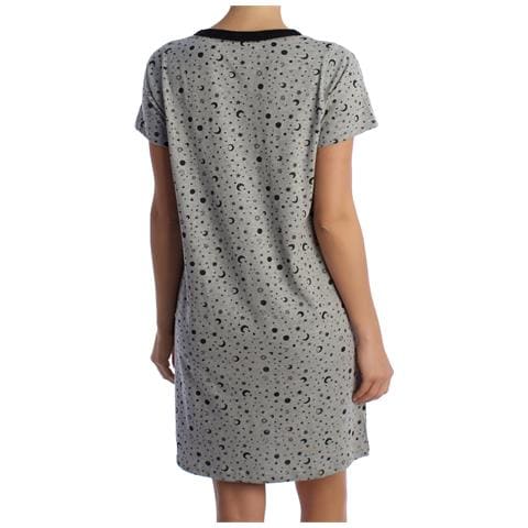 Camicia Da Notte Estiva Da Donna, 100% Cotone, Maniche Corte, Kl45000 - Foto 2