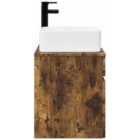 Mobile lavabo da parete Rovere Fumo 49 x 41 x 63 cm - Foto 2