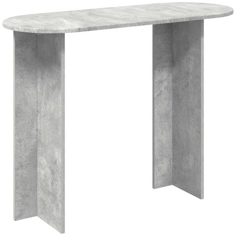 Tavolo consolle Grigio Cemento 100 x 39,5 x 75 cm - Foto 1