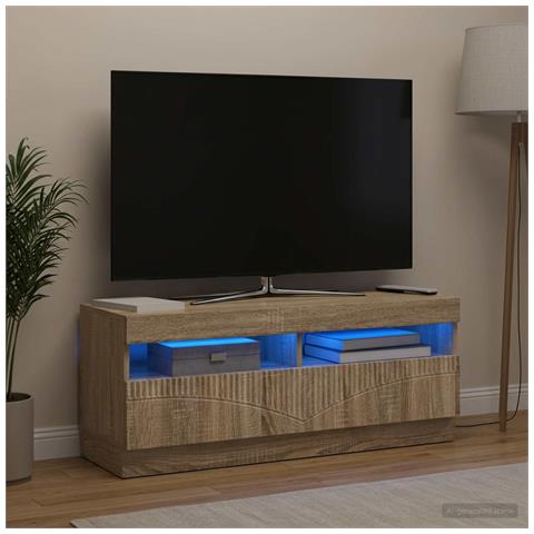 Mobile TV LED Rovere Sonoma Legno ingegnerizzato - Foto 2