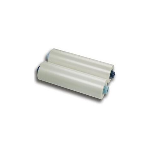 2 bobine film x plastificazione 305mmx75mt 75mic. lucido - Foto 1