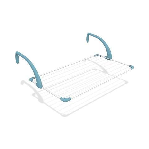 Stendibiancheria in acciaio verniciato da balcone 110x56 cm - Foto 2