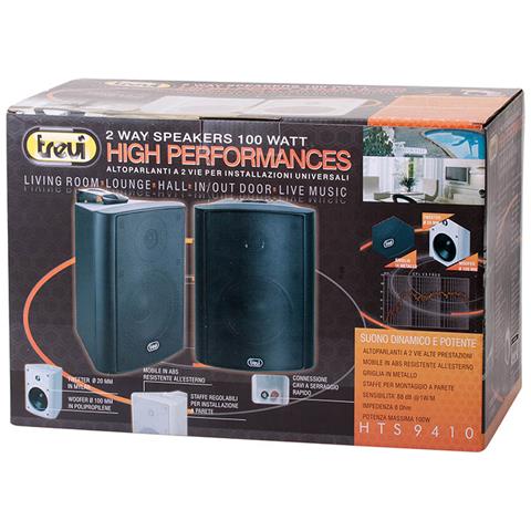 Altoparlanti Universali 2 Vie 100w Hts 9410 Nero - Foto 3
