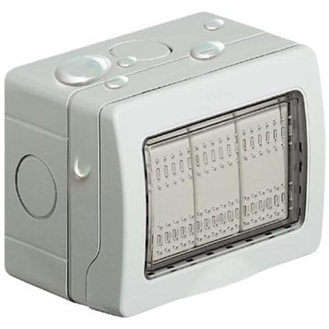 24503 - Idrobox Luna - Custodia Ip55 3 Posti - Foto 1