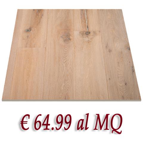 Lotto Stock Maxilistone 50mq Quercia Selvatica Sbiancato Spazzolato Oliato - Foto 1