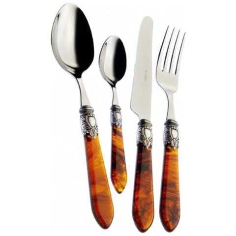 Posate Oxford , Set 75 Pz. - Tartaruga Argento - Foto 1