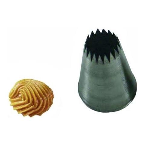 Bf319 - Bocchetta In Acciaio Inox Per Sac È Poche Foro Stella Francese À18 Mm - Foto 1