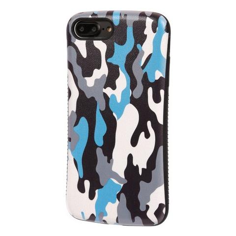 Impact Armour Cover Massima Protezione - Apple Iphone 7 Plus / 8 Plus - Navy Camo - Foto 2
