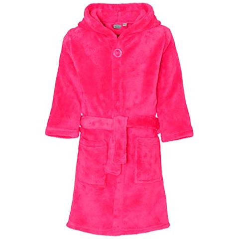 Fleece-bademantel Uni Accappatoio, Rosa (pink 18), 134/140 Bambina - Foto 1