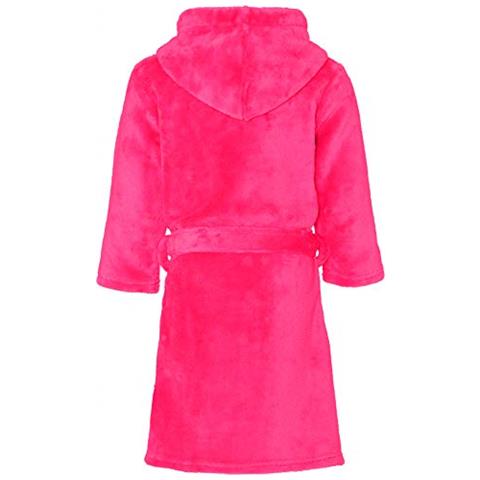 Fleece-bademantel Uni Accappatoio, Rosa (pink 18), 134/140 Bambina - Foto 3