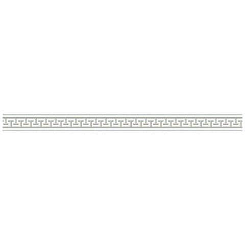A. s. Cr? ation 281319 Bordo Decorativo Autoadesivo, Colore: Argento / bianco - Foto 3