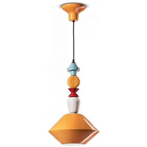 Lampada A Sospensione Decò H56 C2510-vpe Colore Giallo - Foto 1