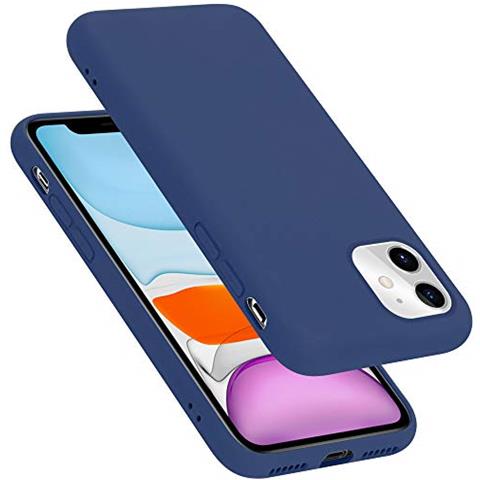 Custodia Compatibile Con Apple Iphone 11 6.1 In Liquid Blu - Coperchio Protettivo In Silicone Tpu Flessibile - Foto 1