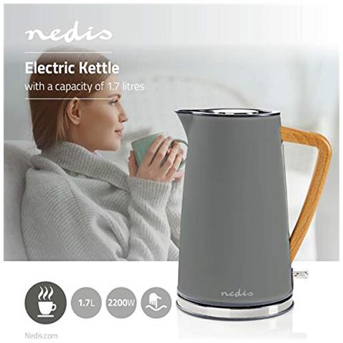 Kawk510egy Bollitore Elettrico 1.7 L Soft Touch Grigio - Foto 5