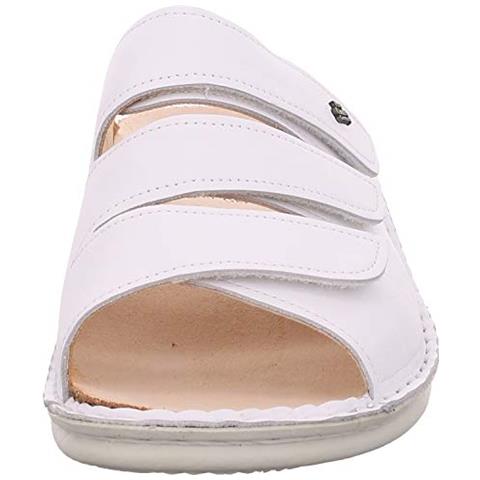 korfu - Sandali A Punta Aperta Unisex - Adulto, Bianco (bianco), 37 - Foto 4