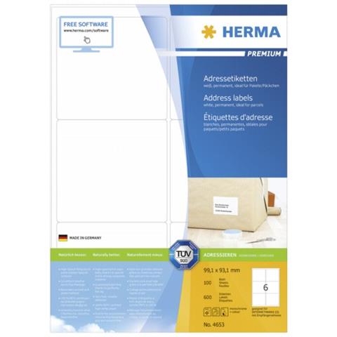 Carta per Stampanti Laser a Colori per CD e DVD Bianco 100 Pezzi 4653 - Foto 1