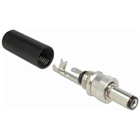 Steckverbinder Dc 5,5 X 2,5 Mm Mit Lnge 12,0 Mm Hohlstecker Ltversion (89916)  - Foto 2