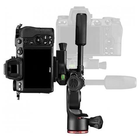 Mh01hy-3w Cavalletto Fotocamere Alluminio Testa Fluida Testa Per Treppiede A 3 Vie Nero - Foto 8