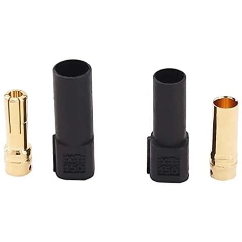 4 Paia Connettori Xt150 Di Alta Qualità, Maschio-femmina Connettori Per Batterie Da Modellismo Rc Lipo - Foto 3