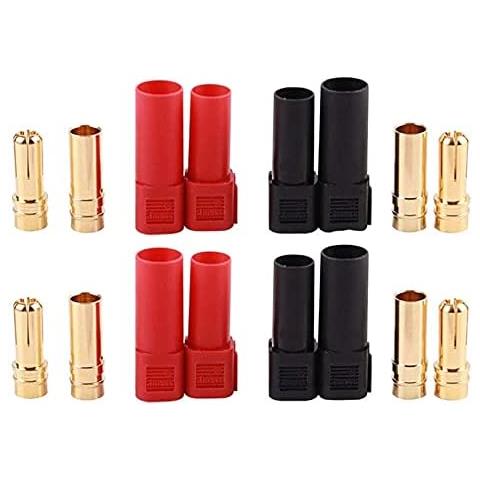 4 Paia Connettori Xt150 Di Alta Qualità, Maschio-femmina Connettori Per Batterie Da Modellismo Rc Lipo - Foto 1