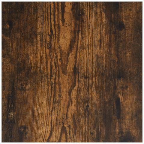 Scrivania Rovere Fumo 90x45x76 Cm In Legno Multistrato - Foto 2