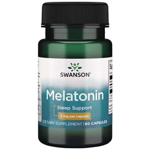 Melatonina 3 Mg 60 Capsule Swanson Health Products - Foto 1