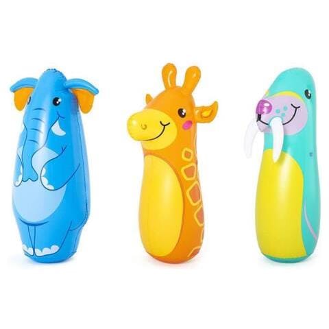 Bestway. Up, In & Over. Punching Animali 91 Cm. Età +3 Anni. Design Casuale. - Foto 1