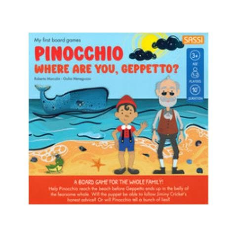 Roberta Marcolin - Pinocchio. Where are you, Geppetto? My first board games. Con gadget - Foto 1