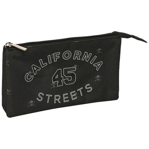 Portaoggetti Triplo California Nero 22 X 12 X 3 Cm - Foto 3