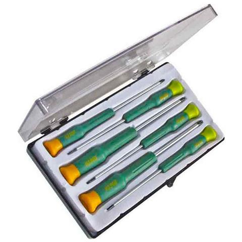 Set Di Cacciaviti Di Precisione Mota Dmv Ph Alba Plana 2 Mm 3' 2,5 Mm 1,5 Mm 6 Pezzi - Foto 1