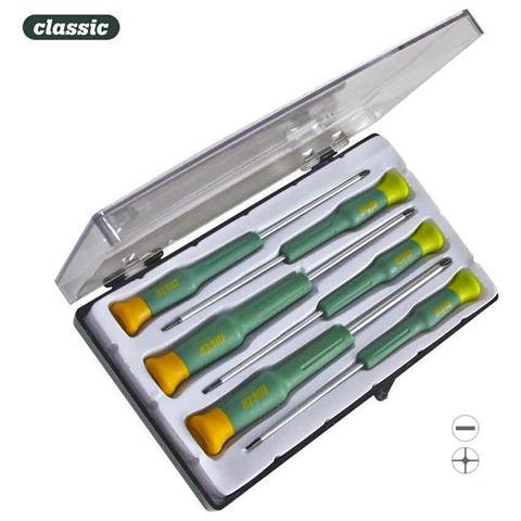 Set Di Cacciaviti Di Precisione Mota Dmv Ph Alba Plana 2 Mm 3' 2,5 Mm 1,5 Mm 6 Pezzi - Foto 2