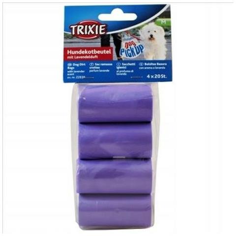 Sacchetto Per Rifiuti Trixie 22839 Viola Porpora Plastica (80 Pezzi) - Foto 1