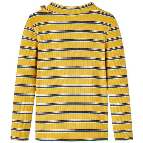 Maglietta Da Bambina A Maniche Lunghe Ocra 128 - Foto 2