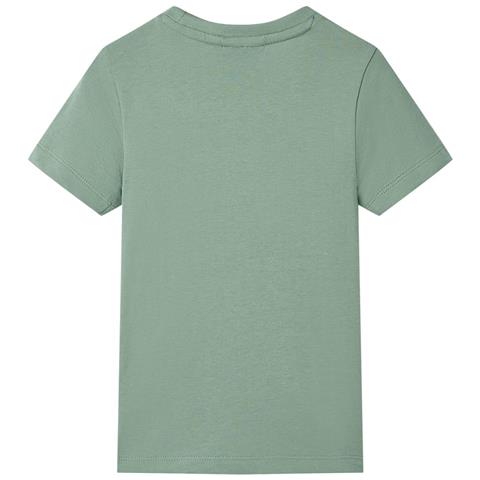 Maglietta Da Bambino A Maniche Corte Cachi 92 - Foto 2