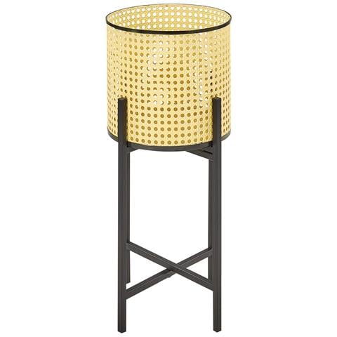 Vaso Per Piante Rialzato Fallopia Metallo 25 Cm Beige - Foto 2