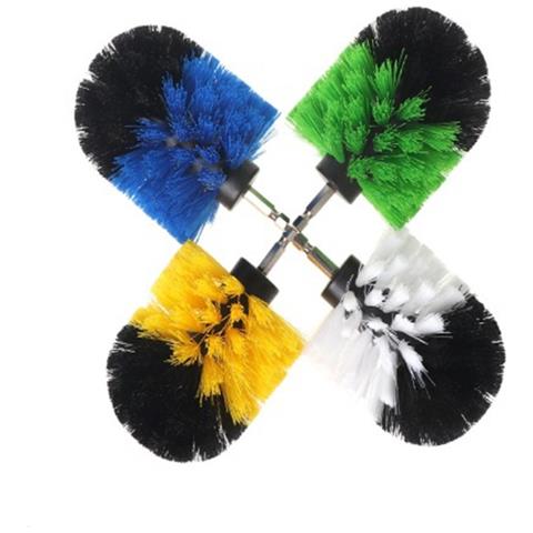 Set Di Spazzole Per Pulizia Elettrica Con Attacco Per Spazzola Per Trapano, Confezione Da 4 Da 3,5 Pollici - Foto 2