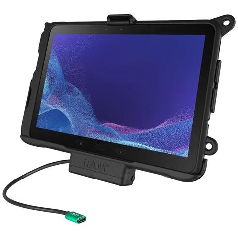 Unpkd Ez-roll'r Dock Type-c Power Only For Samsung Tab Active Pro (ram-hol-sam52cpu) - Foto 1