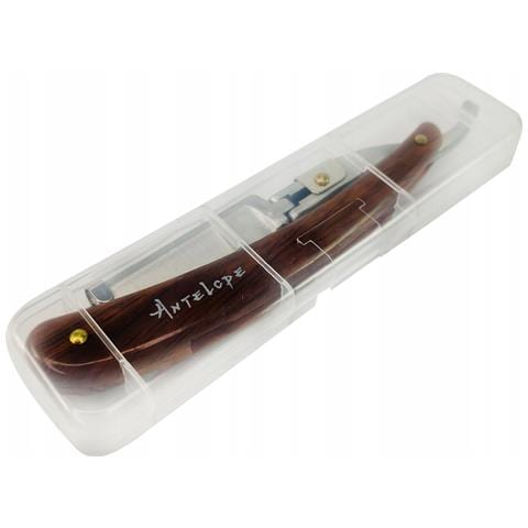 Rasoio A Mano Da Parrucchiere/barbiere Per La Rasatura Legno Simile Bs - Foto 3