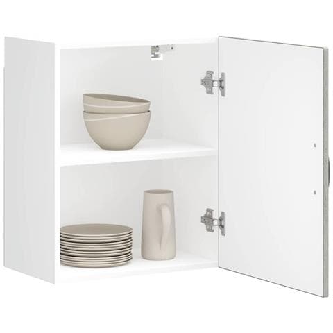 Pensile Da Cucina Lucca Grigio Sonoma In Legno Multistrato - Foto 1