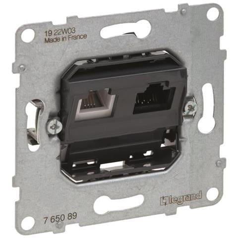 Seano Einsatz Datendose 765089 Rj11+rj45 Kat. 6 Utp 5 (765089) - Foto 1