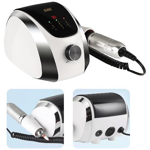 Fresa Per Unghie Da 68w Con Pedale Di Controllo, Fino A 30.000rpm. Velocità Regolabile. Include 6 Teste Di Lucidatura E 6 Lime. - Foto 2