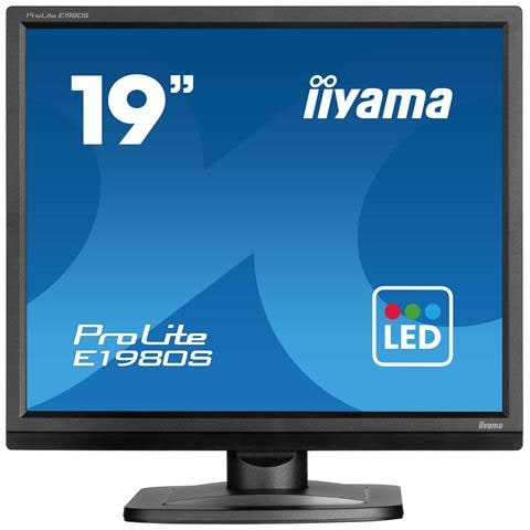 Monitor 19" LED TN E1980S-B1 VGA 1280 x 1024 Pixel Tempo di Risposta 3 ms - Foto 1