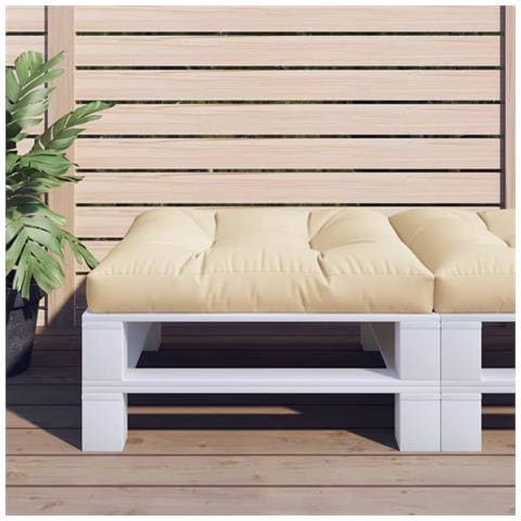 Cuscino Per Pallet Beige 70x70x12 Cm - Foto 1