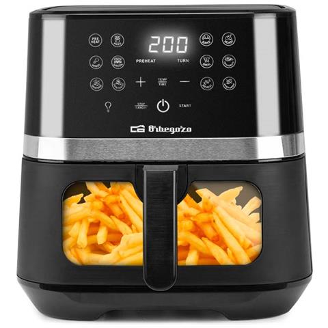 Friggitrice ad Aria FDR 68 Capacità 6.5 Litri 1800 Watt Colore Nero - Foto 1