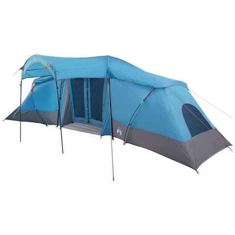 Tenda per Famiglia  con Finestre a Cupola Blu per 4 Persone Impermeabile - Foto 1